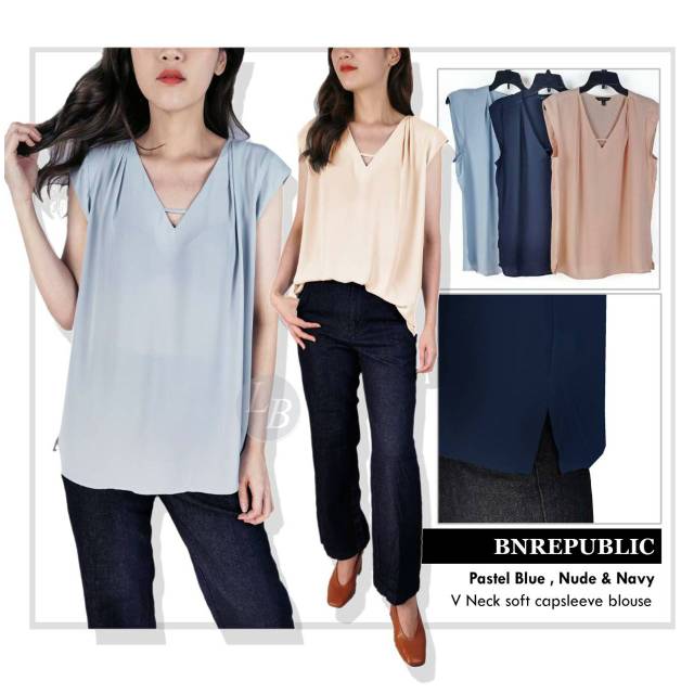 Banana republic pastel blue, nude &amp; navy