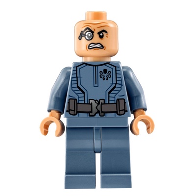 Part Out Minifigures Lego Superheroes 76041 Baron Von Strucker