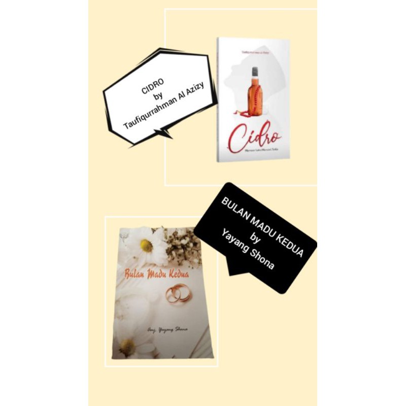 BULAN MADU KEDUA YAYANG SHONA I CIDRO TAUFIQURRAHMAN AL AZIZY I NOVEL ORIGINAL I