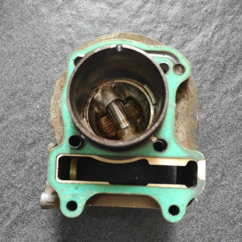 BLOK SEHER PISTON KIT HONDA BEAT FI STATER KASAR KODE PART KZL 2013
