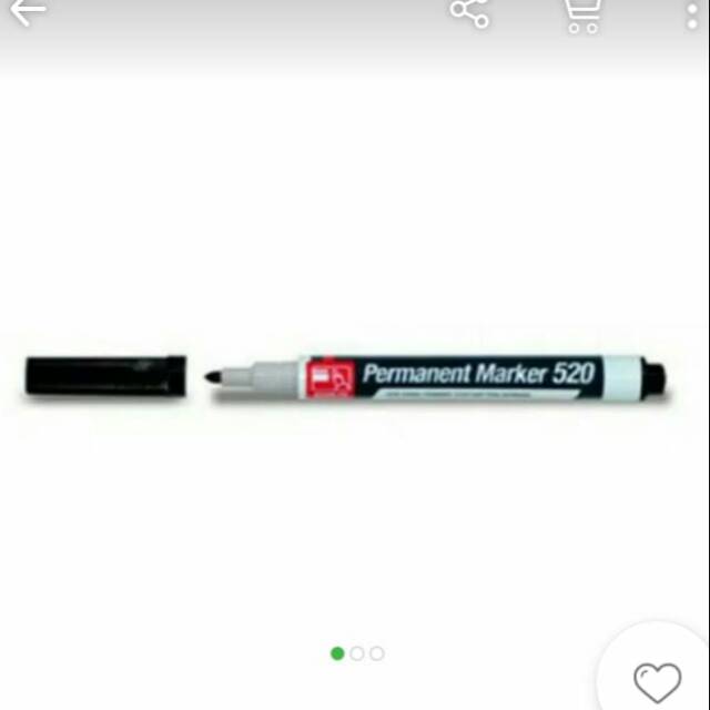 

spidol permanent marker SNowman G 520