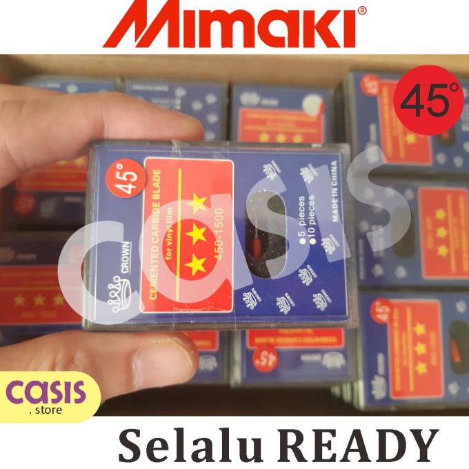 

Pisau Cutting Mimaki 45 Derajat 1 Box Isi 5 Pcs