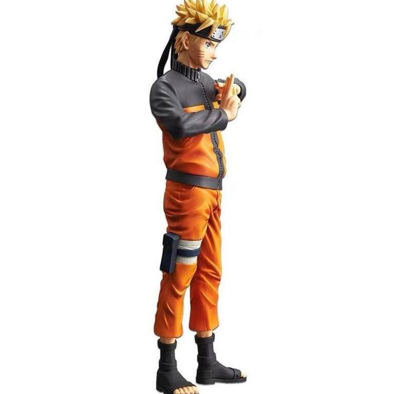 Image of Action Figure Naruto Uzumaki Sasuke Kakashi Tiga Wajah Dapat Diganti #4