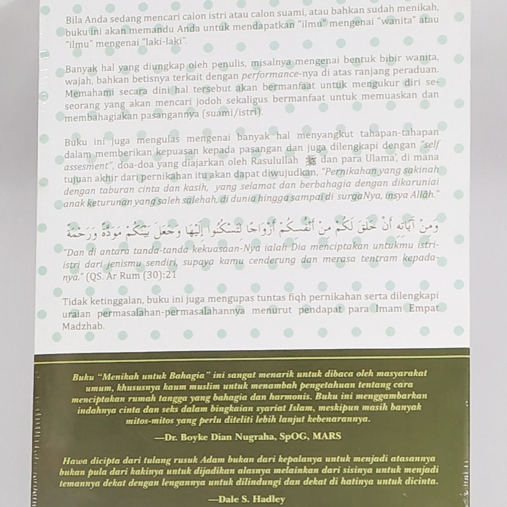 Menikah Untuk Bahagia Fiqih Nikah Kamasutra Islami Gus Arifin Shopee Indonesia