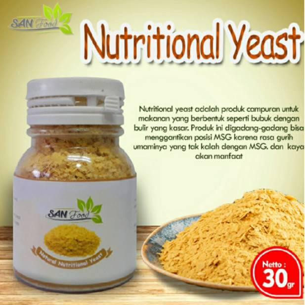 

gG7Code Nutritional Yeast Organic 30 gr Sanfood (TERMURAH) P8Z6 (rekomended)