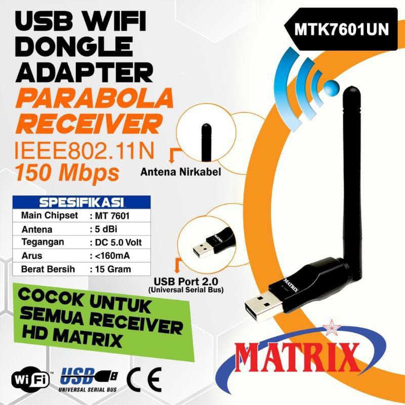 Dongle Wifi / Usb Adaptor Dongle Digital Parabola Receiver HD WELHOME Murah