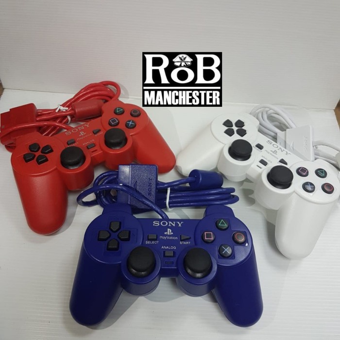 Stick PS2/Stik PS 2 Warna (Original Pabrik) ORIGINAL Original original