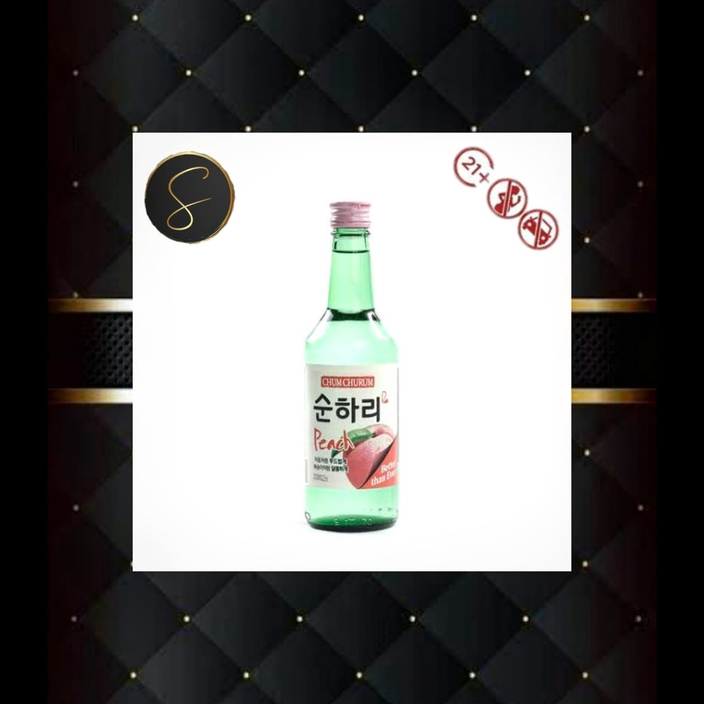 SOJU CHUM CHURUM / CHUMCHURUM PEACH 360 ML