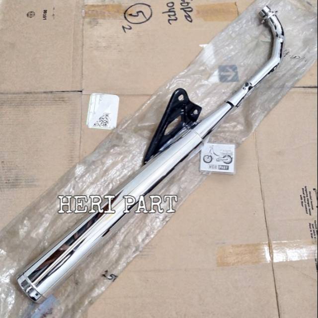 Knalpot honda win 100 original AHM