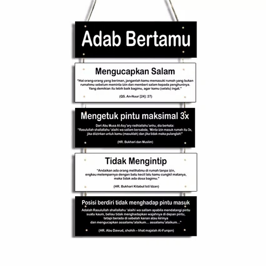 HIASAN DINDING GANTUNG HIASAN DINDING ADAB BERTAMU DEKORASI RUMAH