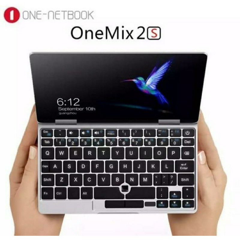(WITH STYLUS PEN) Netbook one mix 2S 7 inch Windows 10.1 Intel Core M3-8100Y 8GB/256GB SSD