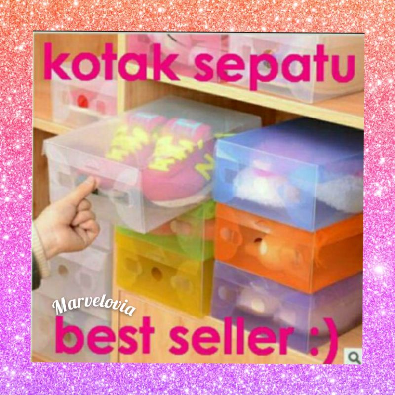 KOTAK SEPATU BAHAN TEBAL