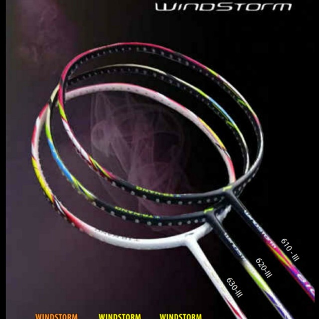 ORIGINAL Lining Windstorm 610 III / 620 III / 630 III Raket Badminton