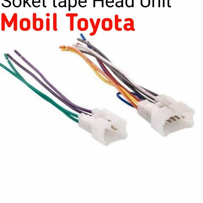 SOKET female tape HU mobil TOYOTA / SOCKET female tape HU mobil TOYOTA M13X