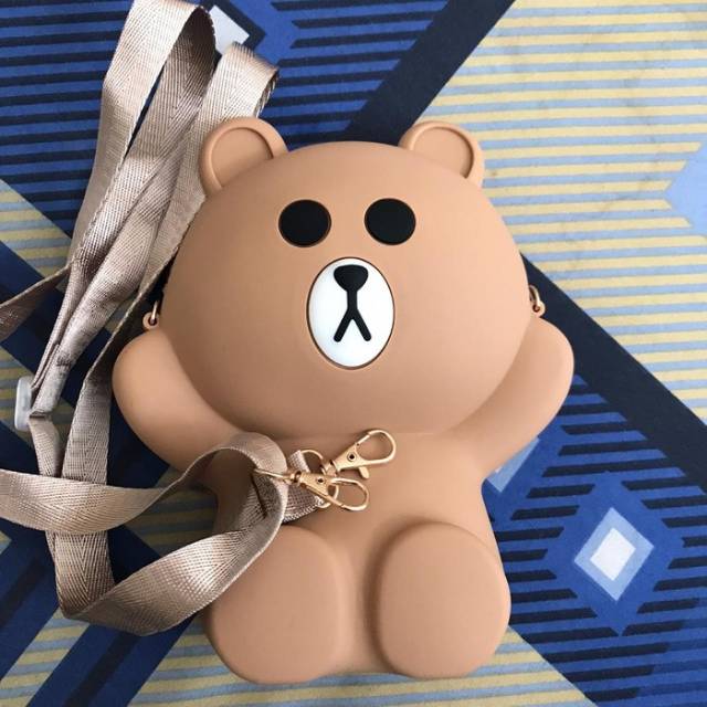 TAS IMPORT JELLY BAG KARAKTER LINE UK 21,5