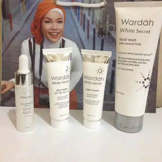 Paket Pemutih Wajah Wardah White Secret 17 ml