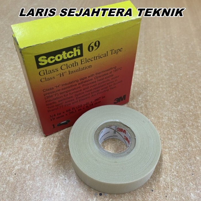 

Isolasi 3M Scotch 69 Vinyl Electrical Tape 3M