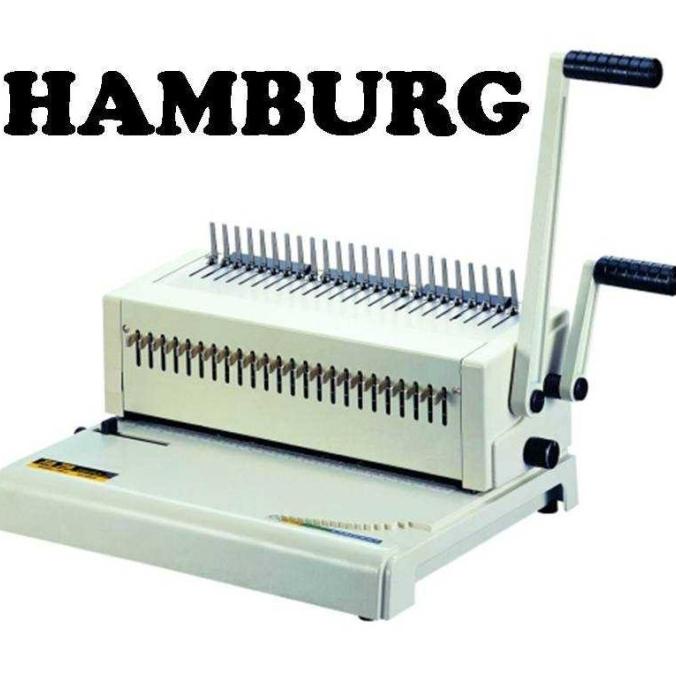 

S091 Ta Ta Spiral Hamburg 24 Lubang/ Mesin Jilid Folio/ Mesin