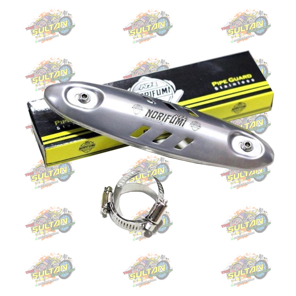 PELINDUNG LEHER KNALPOT PIPE GUARD NORIFUMI ORIGINAL