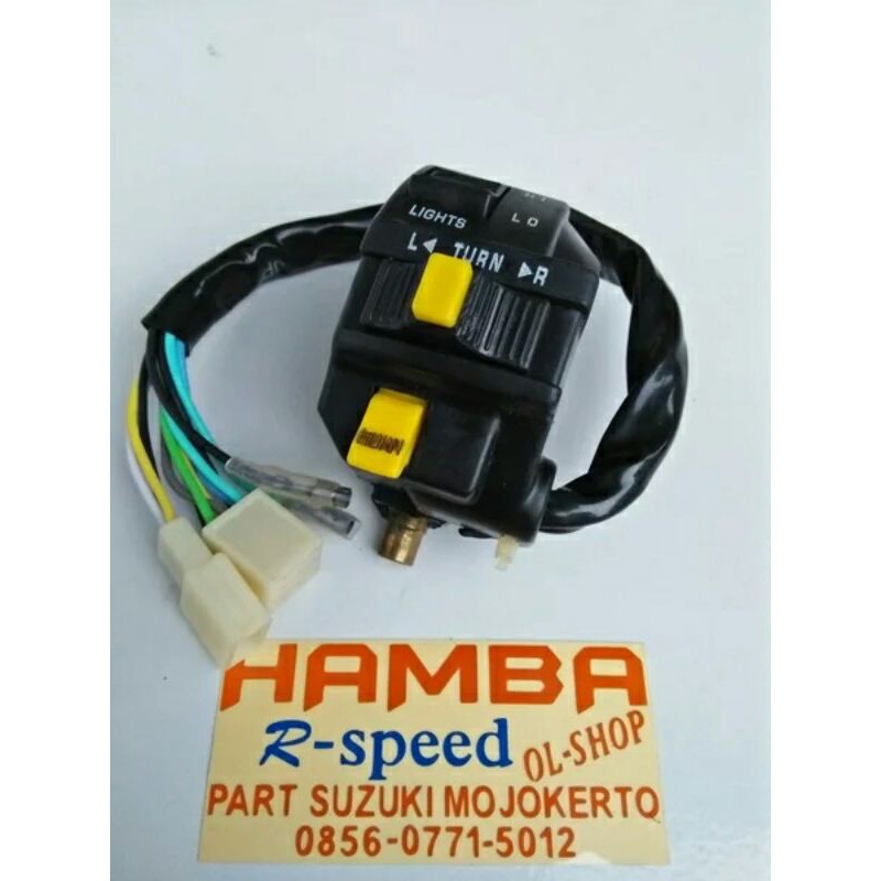 Holder saklar kiri suzuki satria shogun 110 tornado