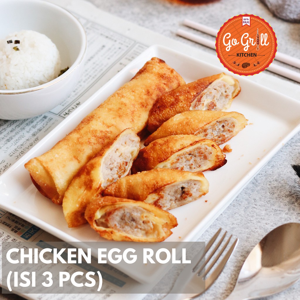 

Chicken Egg Roll No MSG (isi 3 Pcs)