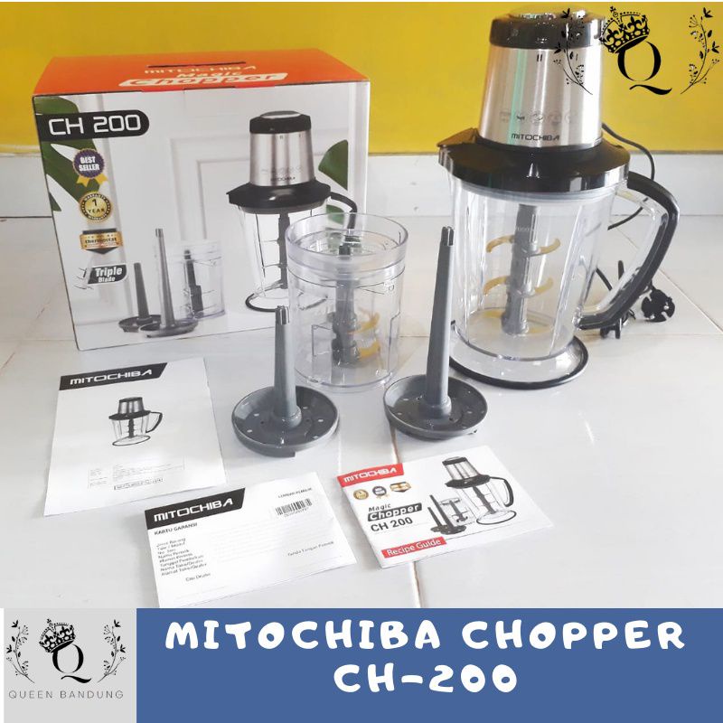 Food Chopper Mitochiba CH-200 Penggiling Daging