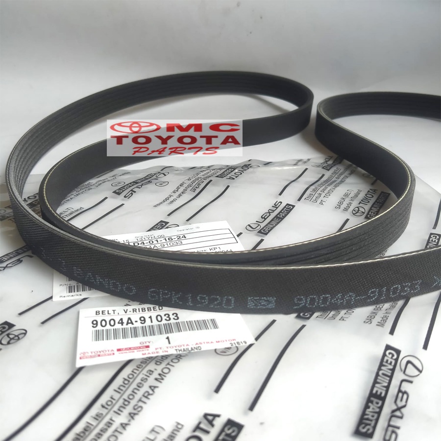 Tali Kipas (Fan/Van/V Belt) Avanza Rush Terios 9004A-91033
