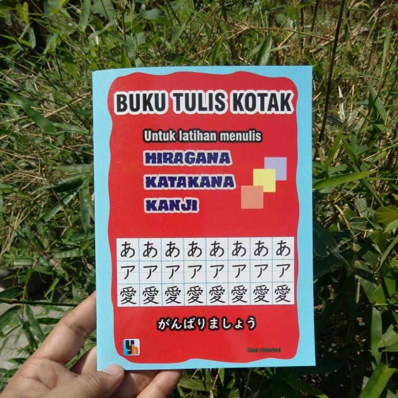 

5.5 TERLARIS Buku Tulis Kotak Besar Untuk Latihan Menulis Hiragana Katakana Kanji Bahasa Jepang