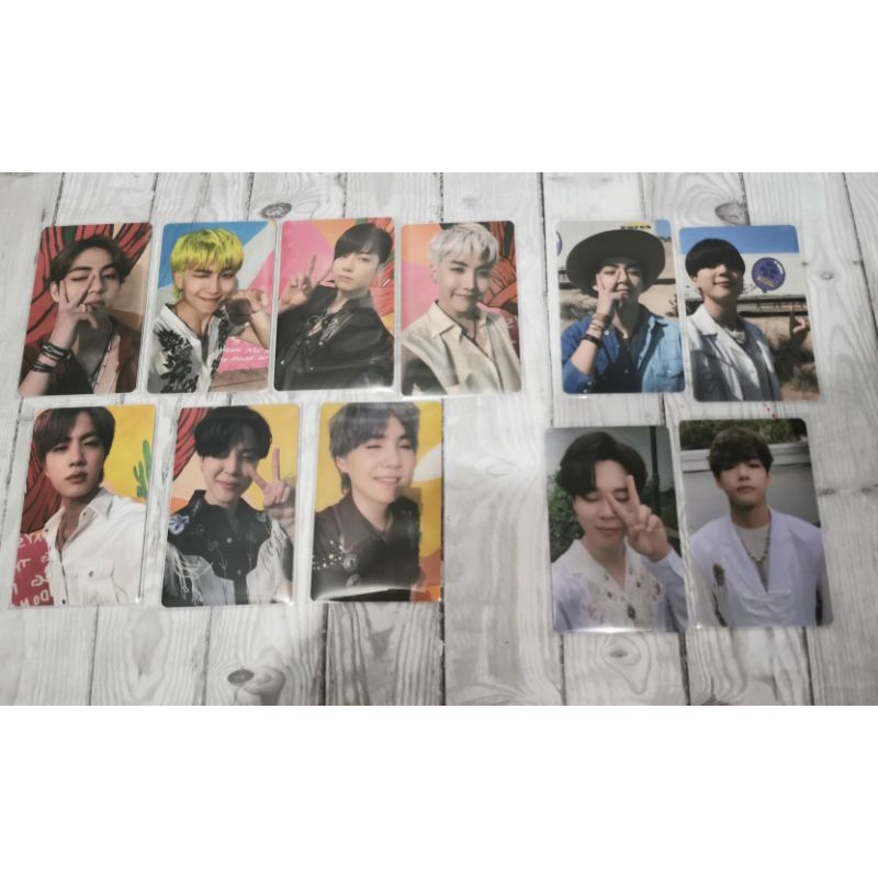 BTS BUTTER lucky draw photo card