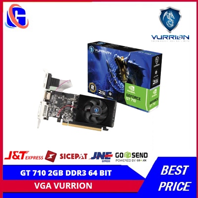 VGA NVIDIA VURRION GT 710 DDR3 2GB 64BIT