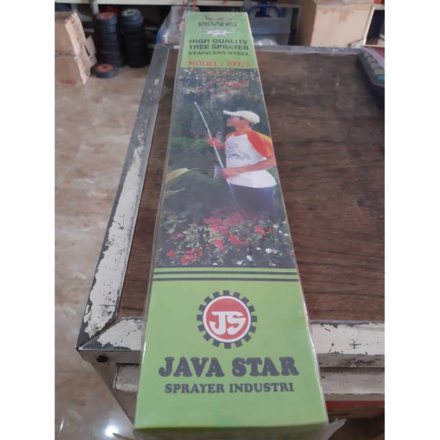 Sprayer kocok kuningan java star/tree sprayer