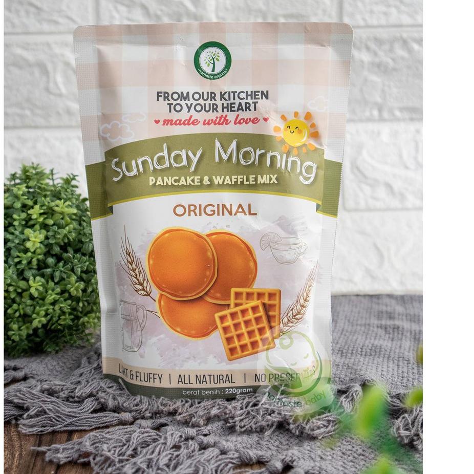 

SUNDAY MORNING PANCAKE AND WAFFLE MIX - ORIGINAL 220GR ||ABPDQ Ready