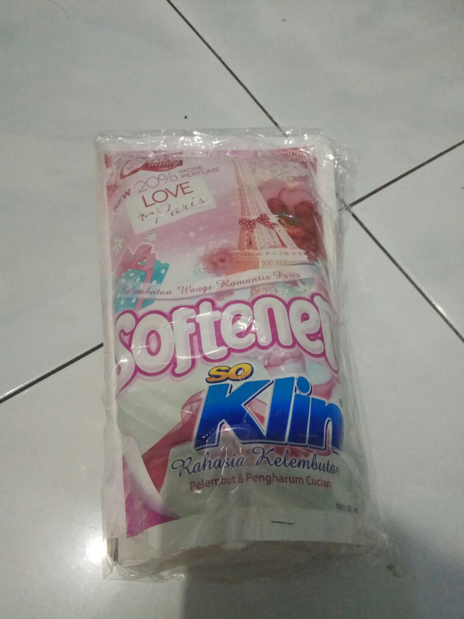 Soklin Softener Pouch 800 Ml Rp.17.990 Jadi Rp. 11.990