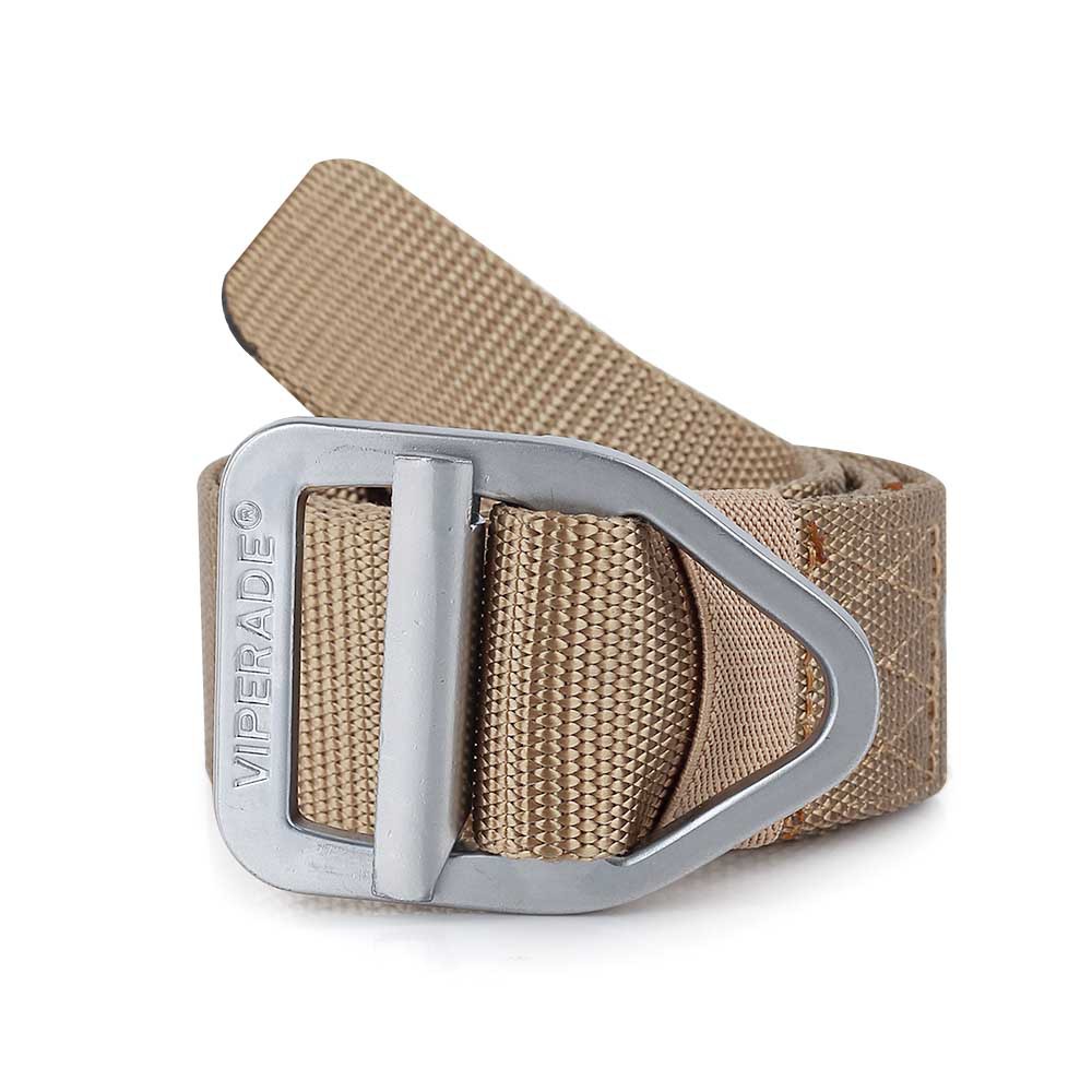 Ikat Pinggang Tactical Pria Gesper Tsudo Men Belt Original 124 cm Nylon Hitam Army Cream