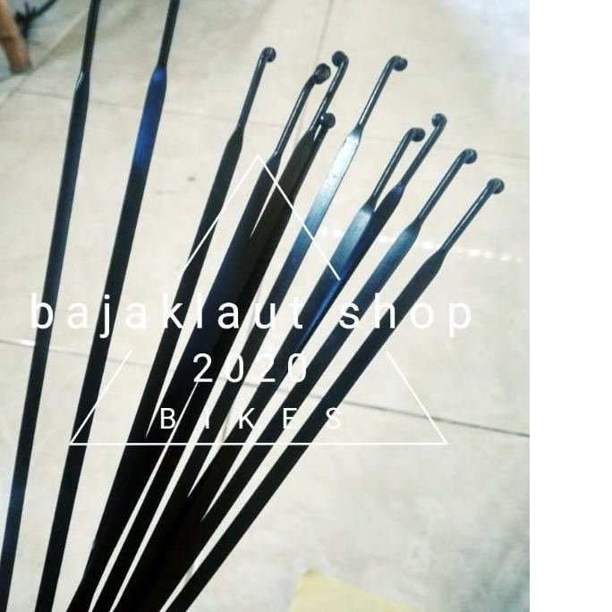 PROMO BULAN INI spoke jari jari/ruji sepeda GEPENG/PIPIH UK.26Mtb TERLARIS