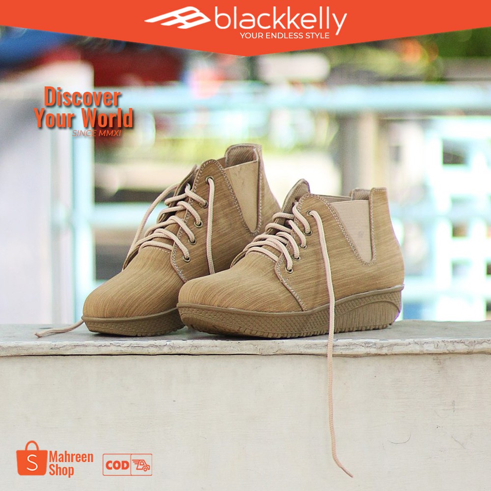 Sepatu Wanita Sepatu Boots Wanita Original Blackkelly | BCL-123