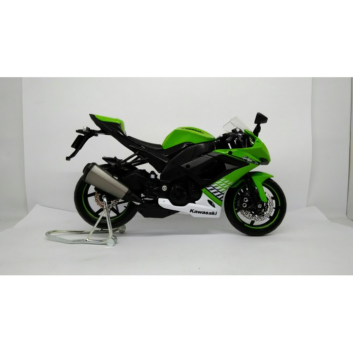 Diecast Ducati - Diecast New Ray Vespa - Diecast Motogp Miniatur Kawasaki Ninja Zx10R Diecast Motor