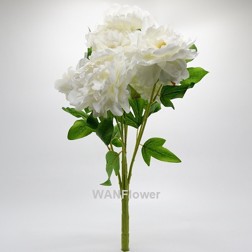 WANFlower Bunga Peony Belanda X7 * PUTIH