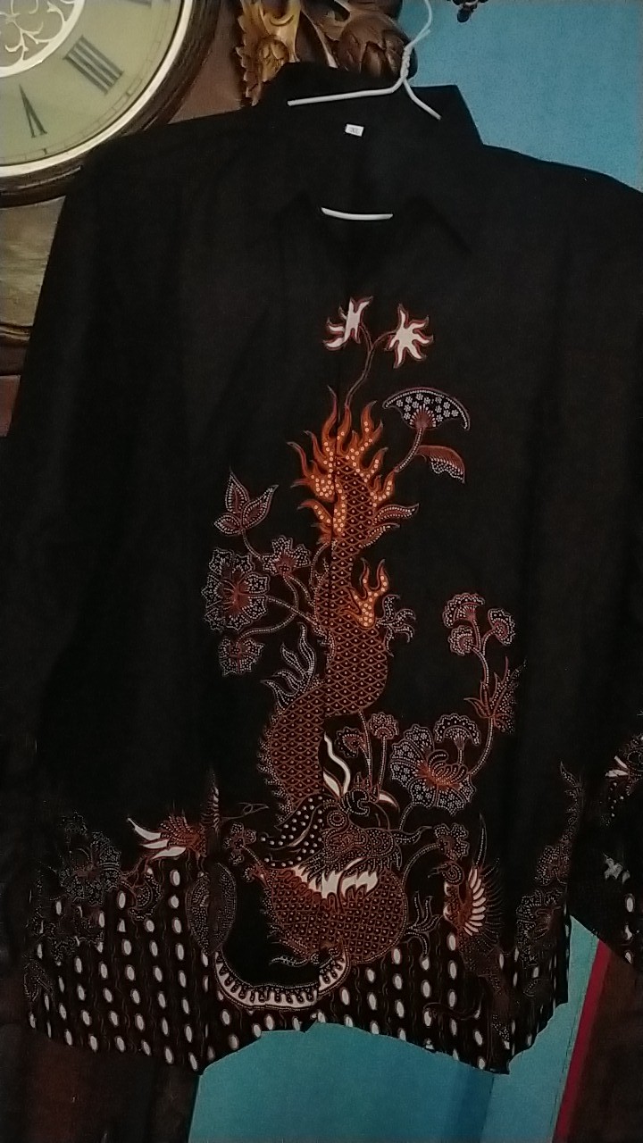 Kemeja Batik Cowo Lengan Panjang Size M,l,xl,xxl