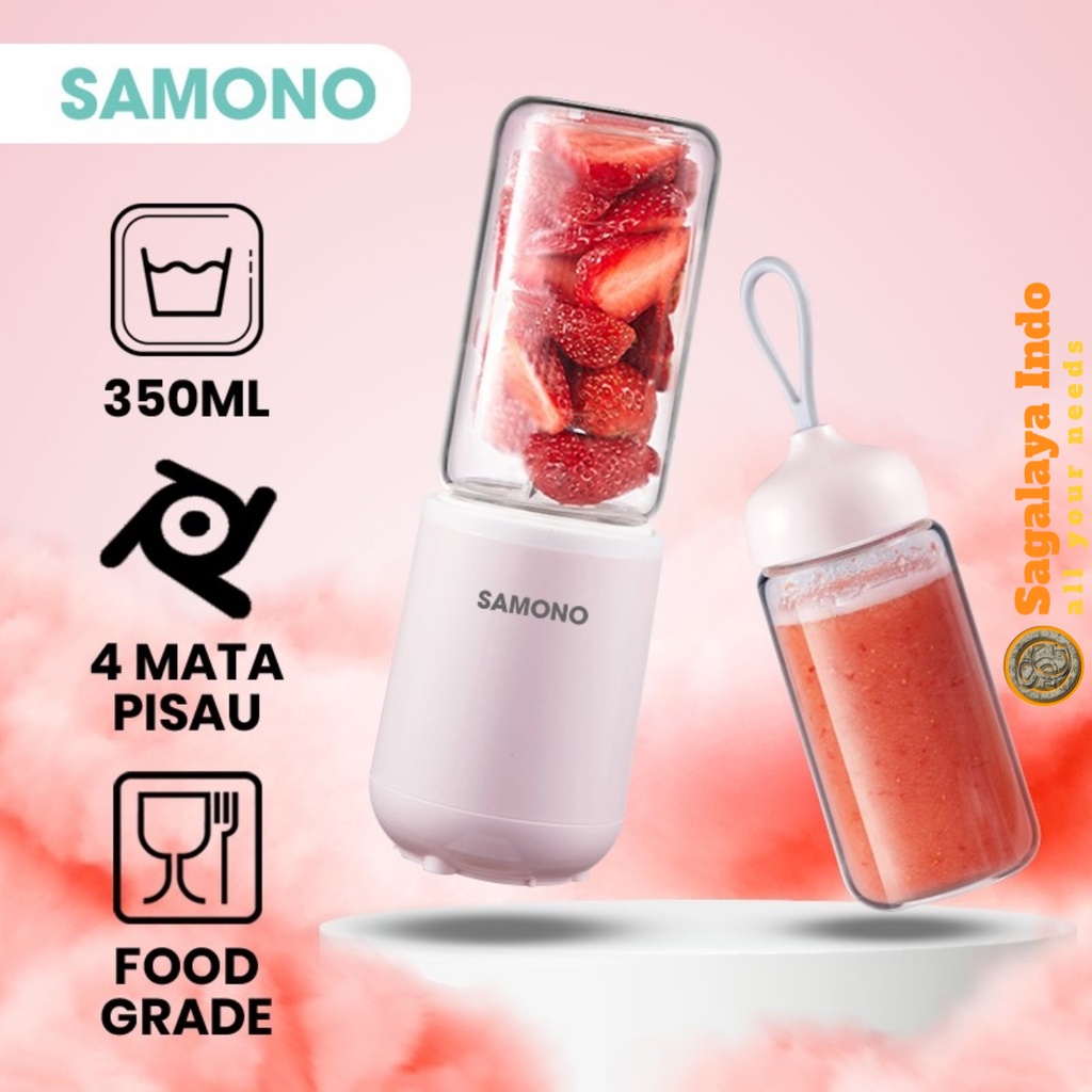 Blender Samono Portable Juicer Plastik