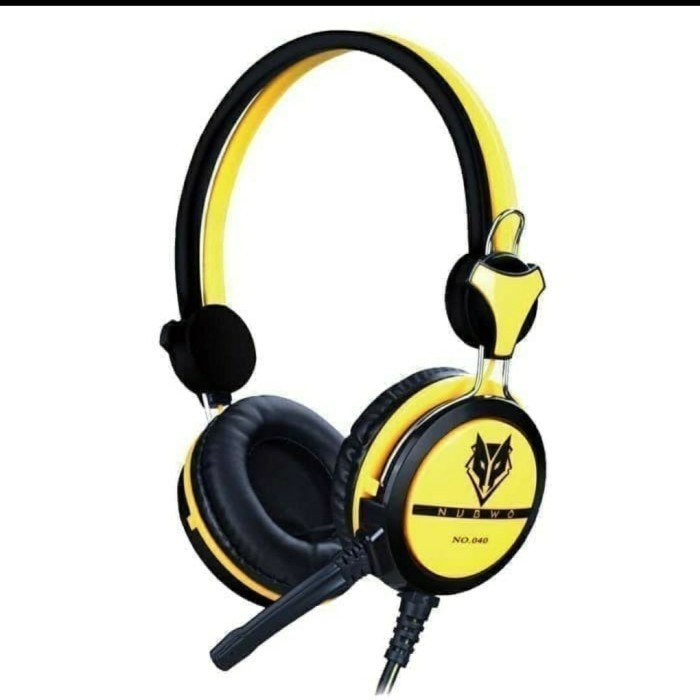 Headphone Gaming HP NUBWO N0 040 Kabel Aux Headset Microphone ZOOM