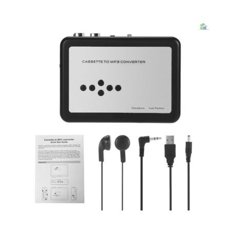 Converter Ezcap usb A 2.0 tape cassette capture to mp3 stereo hifi with audio 3.5mm 231 ezcap231