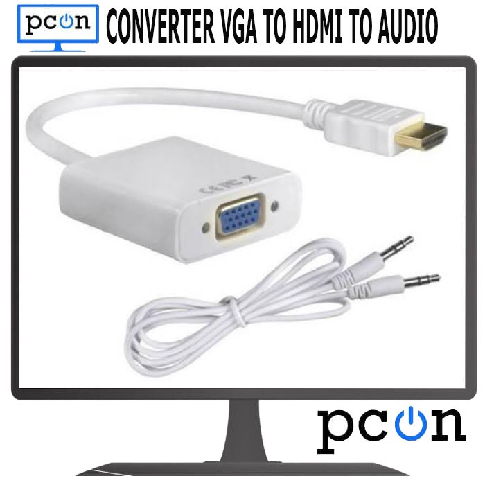 NYK Converter Kabel HDTV To  VGA and Audio