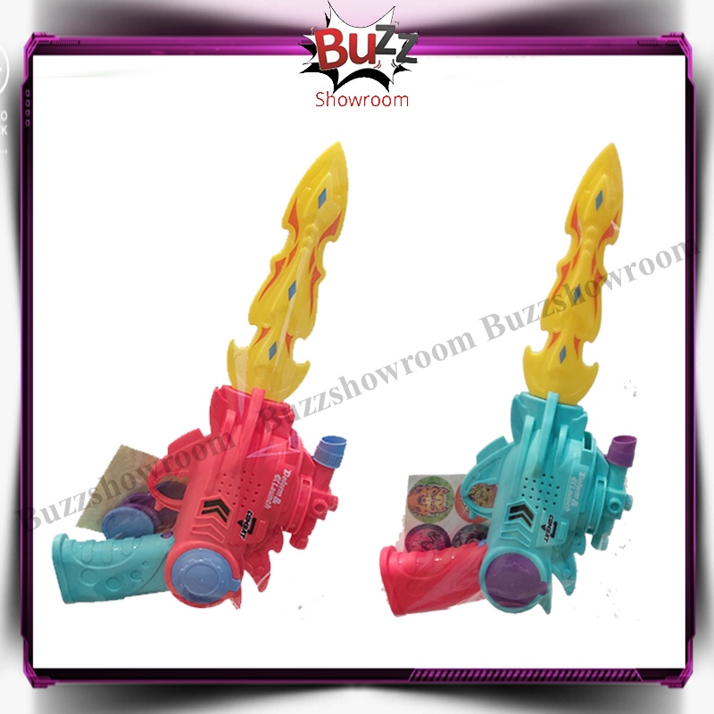 Gun Sword 2 in 1 Mainan Edukasi Anak Deformation Sword Gun