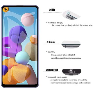 Pelindung Layar Samsung Galaxy A21S Tempered Glass untuk