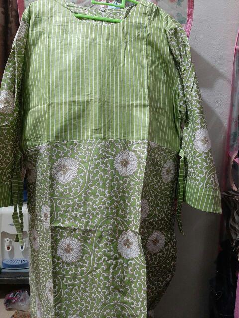 Batik Tunik Soft Bunga Salur Batik Berkualitas Bahan Katun Ori By Sekar Jagad