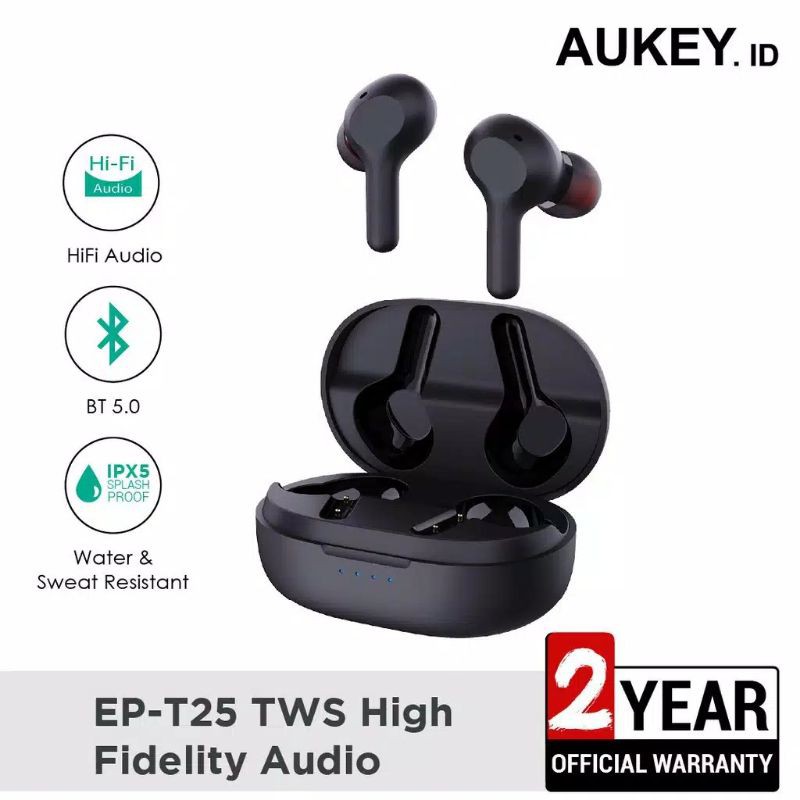 Headset / TWS Bluetooth Aukey EP-T25 High Fidelity Audio - 500538