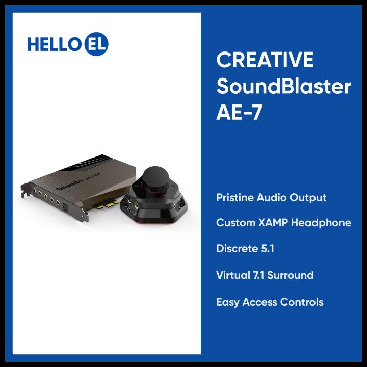 Creative Sound Blaster Soundblaster Ae-7 Ae 7 Ae7 Sound Card