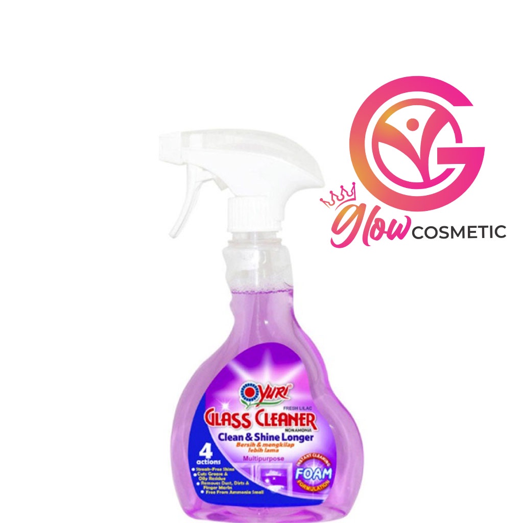 YURI GLASS CCLEANER CLEAN &amp; SHINE LONGER 500 ML