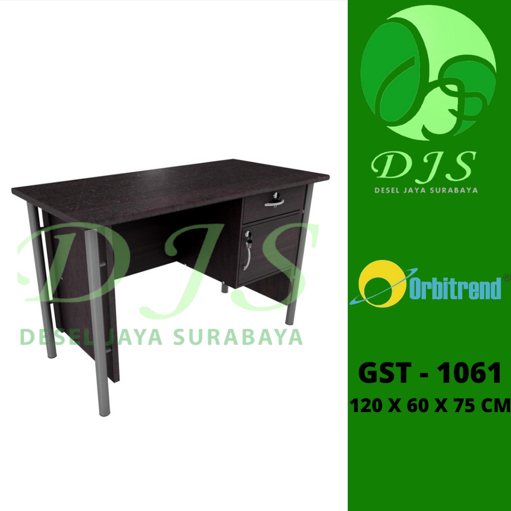 Meja Kantor Kaki Besi Orbit GST 1061 - Meja kantor - Meja Kerja Besi